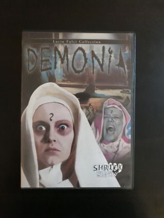 Demonia Dvd 1990 (1999) Shriek Show Lucio Fulci Very Rare Italian Horror