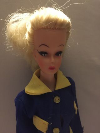 Vintage Uneeda Lemon Blonde Wendy Doll Barbie Clone 11.  5 " Fashion Doll Rare