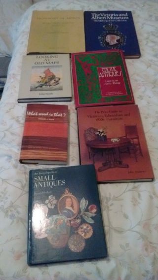 7 Reference Books Relating To Antiques Inc Erotic Art