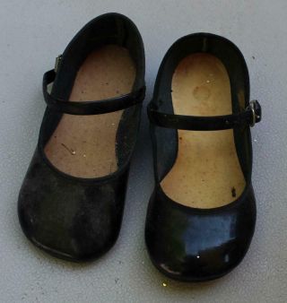 Vintage Patty Patti Playpal Black Shoes