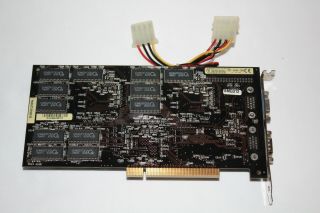 STB BlackMagic 3D 3dfx Voodoo2 12MB PCI Card with Rare TennMax V2 Stealth Cooler 2