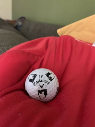 Callaway Truvis Chrome Soft " St Louis " Soccer Golf Ball Rare