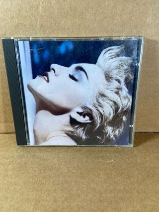 Madonna True Blue Cd Made In Japan For Usa Market Sire 9 25442 - 2 Rare Target Era