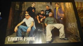 Linkin Park Vintage First Edition Poster Funky 2002 - Rare