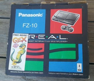 Panasonic 3do Console System Gex Box Only Rare