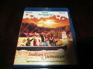 Indian Summer Blu - Ray Bill Paxton,  Diane Lane Alan Arkin Rare Oop Htf