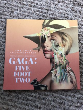 Gaga: Five Foot Two Netflix Music Documentary Special Rare Fyc Dvd Lady Gaga