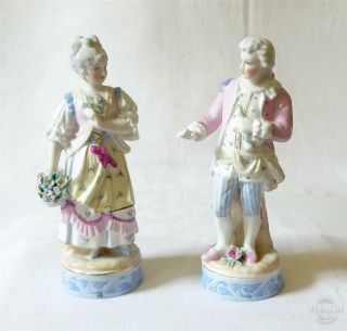 Antique Late 19th Century Continental Porcelain Figures