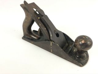 Stanley Bailey No.  4 Antique Woodworking Plane Wood Tool