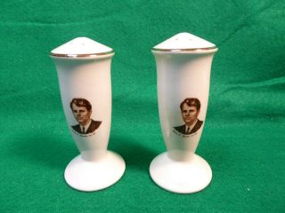 Vintage Robert F Kennedy Salt And Pepper Shakers Rare