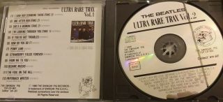 The Beatles Ultra Rare Trax Vol.  2 CD (1988) Swingin ' Pig 12 tracks GD,  shp 2