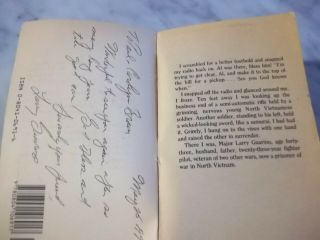 A P.  O.  W.  ' S STORY: 2801 DAYS IN HANOI By Larry Guarino SIGNED & INSCRIBED RARE 3