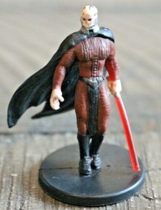 Star Wars Champions Of The Force 11/60 Darth Malak Miniatures Very Rare Sith