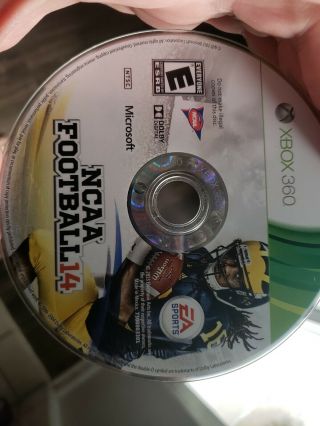 Ncaa Football 14 Xbox 360 Game Rare