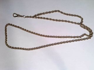 Pocket Watch Necklace/chain Antique 1/20 12k Bright Yellow Gold Filled 26 "