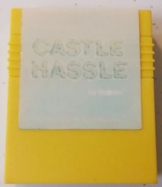 Commodore 64 Rare Game Cartridge Castle Hassle,  C64 Rare &