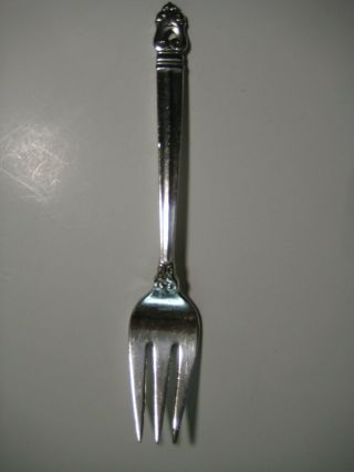 Vintage Royal Danish International Sterling Silver 3 Prong Salad Fork