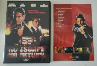 No Escape - Dvd Rare Oop Saxon,  Nouri,  Caulfield,  Travolta.  R1 Us