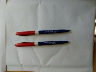 Vintage Seattle Downtown Datsun Ballpoint Pens Set Of 2 Rare Find