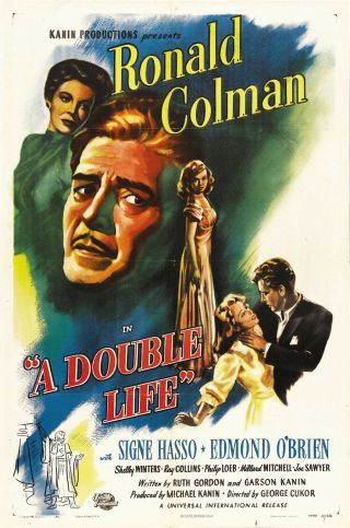 Rare 16mm Feature: A Double Life (ronald Colman) Best Actor Academy Award