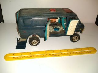 Vintage 1970s Custom Conversion Van Model Kit Restoration Project