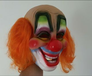 Slipknot Shawn Crahan Selftitled Clown Mask Halloween Creepy Killer Rare Korn Cd