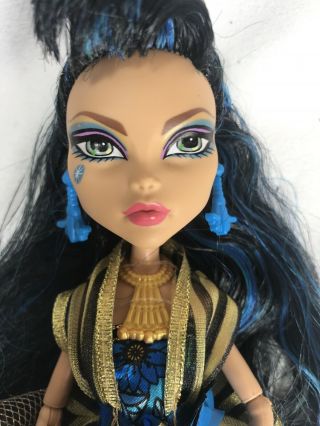 MONSTER HIGH - RARE CLEO DE NILE GLOOM AND BLOOM - 2014 2