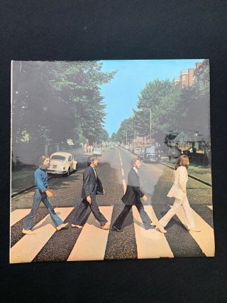 The Beatles - Abbey Road.  Vinyl Lp 1969 Uk First Pressing Misaligned Apple Rare.