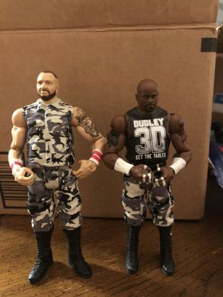 Wwe Mattel Battle Pack The Dudley Boyz Boys D - Von Bubba Ray Basic Figures Rare
