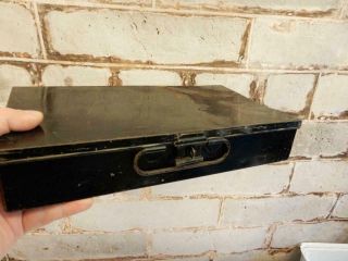 Really Old Antique Artist Box Old Metal Box London