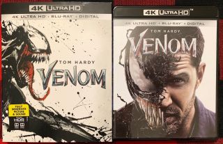 Marvel Venom 4k Ultra Hd Blu Ray 2 Disc Set,  Rare Oop Slipcover Sleeve Buy Now
