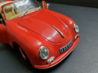 Schuco Edition 1:18/porsche 356 Cabriolet (red) Rare Now Diecast Read