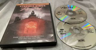 Rose Red (dvd,  2002,  2 - Disc Set) Stephen King Rare Horror Series Discs