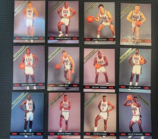 1992 Ballstreet Usa Olympic Dream Team Michael Jordan,  Magic,  Bird,  Pippen Rare