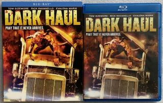Dark Haul Blu Ray,  Slipcover Sleeve Rare Oop Scream Factory Buy