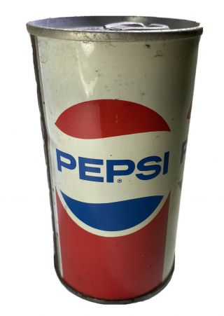 Pepsi Cola Can Never Filled 12 Oz Rare Authentic Soda Collectible