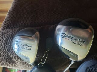 Extremely Rare Tour Issue Holy Grail Taylormade 300 Tour Driver And 200 Tour.