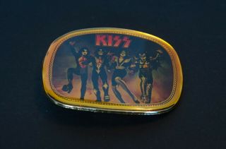 1977 Kiss Destroyer Belt Buckle Pacifica Mfg Rare Vintage