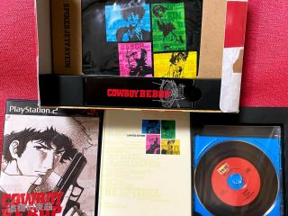 Ps2 Cowboy Bebop Reminiscent Night Song Limited Edition Box Japan Japanese Rare