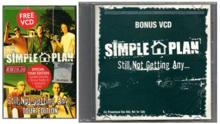 Simple Plan Still Not Getting Any 2004 Special Tour Edition Cassette,  Vcd Rare