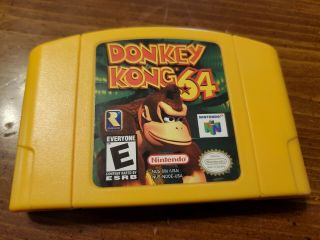 Donkey Kong 64 N64 (nintendo 64) - Authentic Nintendo -