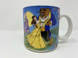 Beauty And The Beast Rare Walt Disney Company Coffee Mug