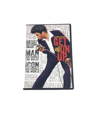 2014 “get On Up” Chadwick Boseman Dvd (rare/oop)