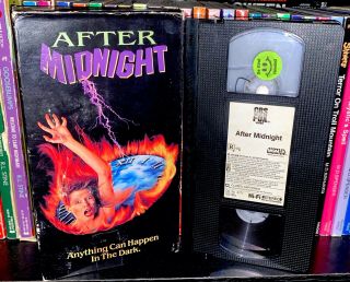 After Midnight Vhs Tape 90 
