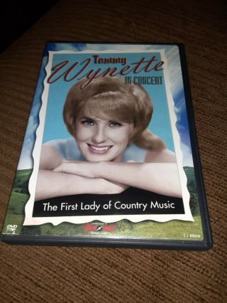Tammy Wynette In Concert Dvd,  2001the First Lady Of Country Music Rare Oop Rhino