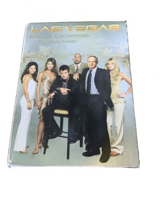 Las Vegas Third Season 3 Uncut & Uncensored (5 Dvd Set) Nbc Tv Rare Oop