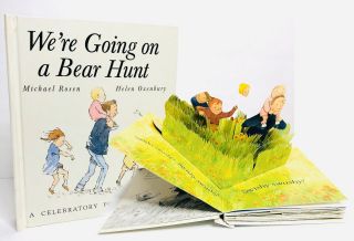 Pop Up Book: We’re Going On A Bear Hunt 1st Ed. ,  By Michael Rosen Rare