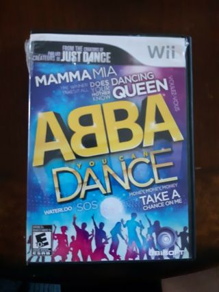 Abba You Can Dance (nintendo Wii,  2011) Complete - Very Rare Game By Just Dance