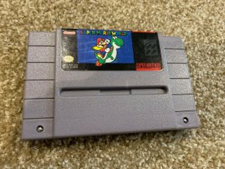 Mario World - Rare Nintendo Snes - 1992 - & Great