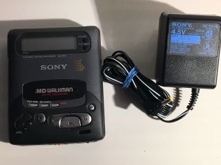 Sony Minidisc Walkman Classic Player And Recorder Mz - R2 Rare Read